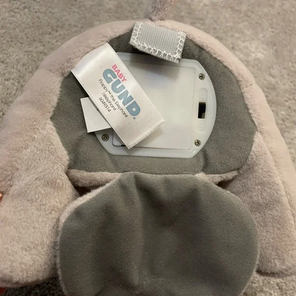 GUND Baby Elephant Flappy Animated Plush Toy Sing & Play Peekaboo - Picture 6 of 7